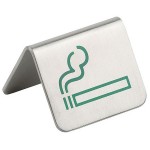 Табличка «Можно курить»[2шт]; металл; 100мл; H=37, L=50, B=50мм; металлич., зелен.