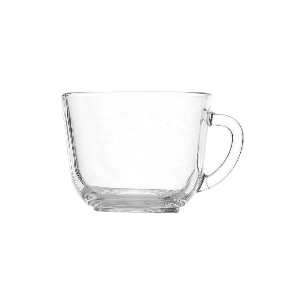 Чашка чайная «Гламур»; стекло; 200мл; D=89, H=69мм; прозр.