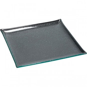 Блюдо сервировочное «Криэйшнз Риппл»; стекло; L=26, 5, B=26, 5см; прозр.