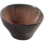 Салатник «Пьюр»; керамика; D=75, H=45мм; коричнев.