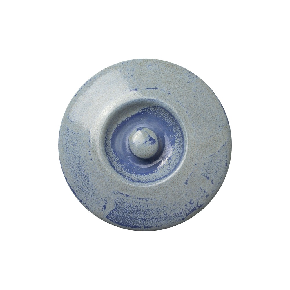 Крышка для бульон. чашки B828 «Революшн блустоун»; фарфор; синий