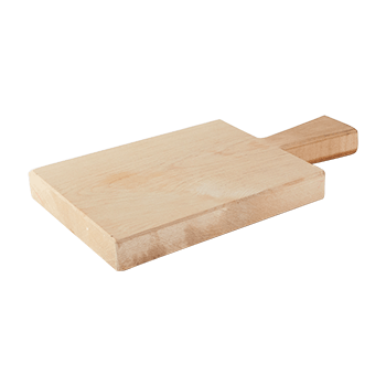 Доска для подачи; берёза; H=25, L=220, B=165мм