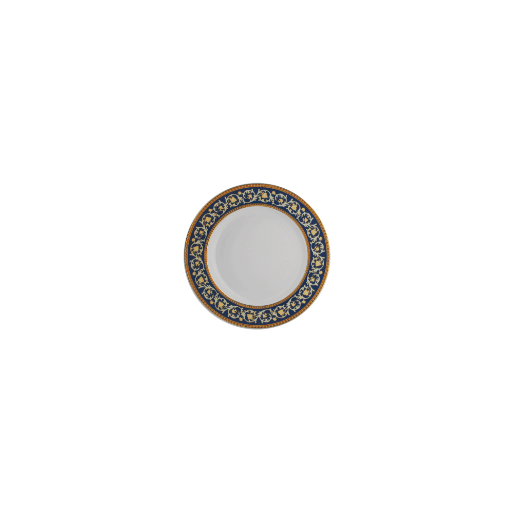 Тарелка мелкая «Рома»; фарфор; D=27см; белый