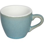 Чашка кофейная «Эгг»; фарфор; 80мл; голуб.