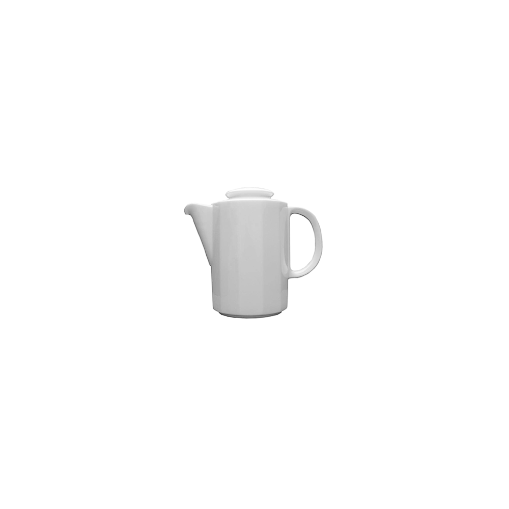 Кофейник «Меркури»; фарфор; 1, 5л; D=11, 5, H=19, L=21, 5см; белый