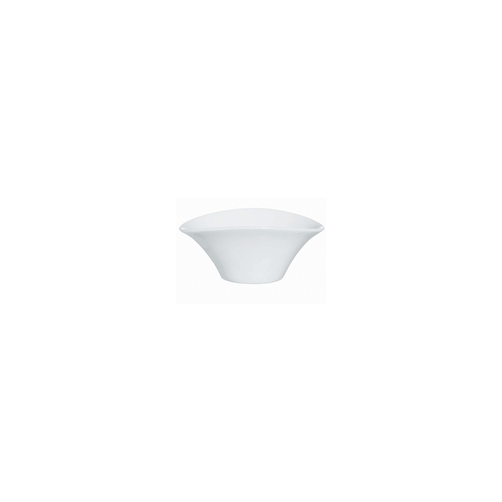 Соусник овальный «Аппетайзер»; фарфор; 60мл; H=3, L=10, B=7см; белый