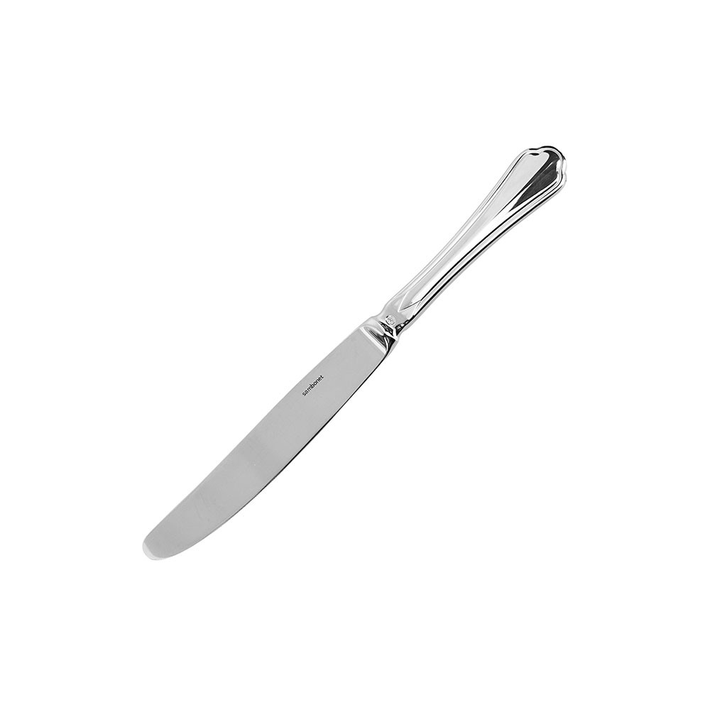 Нож столовый «Ром»; сталь нерж.; L=25, 3см