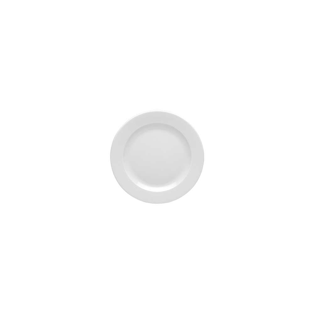 Тарелка мелкая «Это Рома»; фарфор; D=19, H=2см; белый