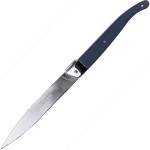 Нож для стейка; сталь нерж., пластик; L=110/225, B=15мм; синий