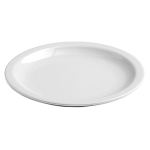 Тарелка пирожковая «Капри»; фарфор; D=16, H=2см; белый