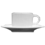Чашка чайная «Виктория-отель»; фарфор; 190мл; D=80, H=60, L=105мм; белый