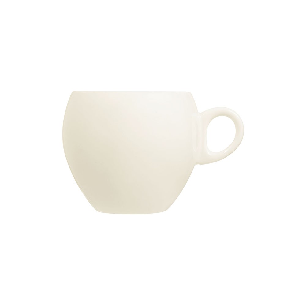 Чашка чайная «Нектар»; фарфор; 220мл; D=111, H=74мм; айвори