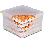 Лоток для контейнера для хранения яиц (для арт 82419)[10шт]; полипроп.; H=65, L=285, B=285мм