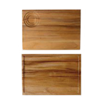 Поднос 2-х сторонний сервиров.; дерево; L=34, B=24см