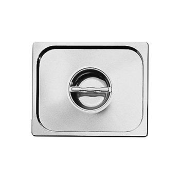 Крышка для гастроемкости (1/1); сталь нерж.; металлич.