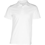 Рубашка поло мужская, размер 48; хлопок; белый