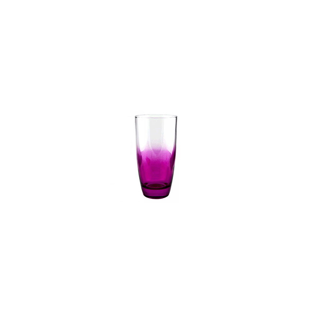Хайбол; стекло; 0, 525л; H=15, 5см; фиолет., прозр.