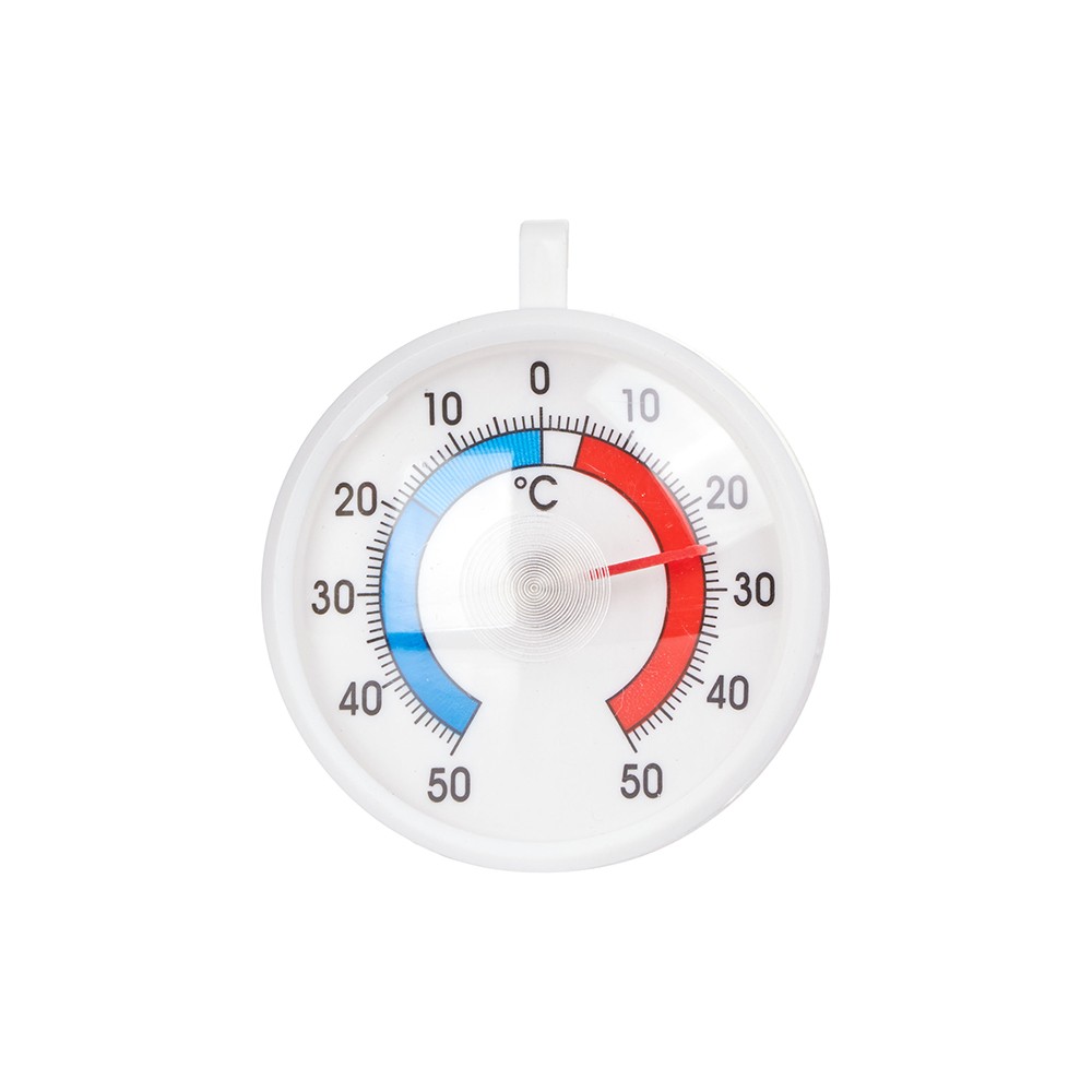 Термометр для холодильника (-50+50С); пластик; D=70, H=15мм; белый