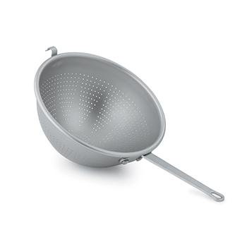 Дуршлаг; алюмин.; D=28, H=12, 5, L=48см