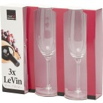 Фужеры для шампанского «Le Vin»[3шт]; стекло; 210мл