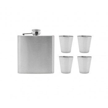 Набор охотника 5пр (фляжка и 4 рюмки)