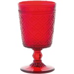 Бокал для вина «Глория»; стекло; 270мл; D=80, H=148мм; красный