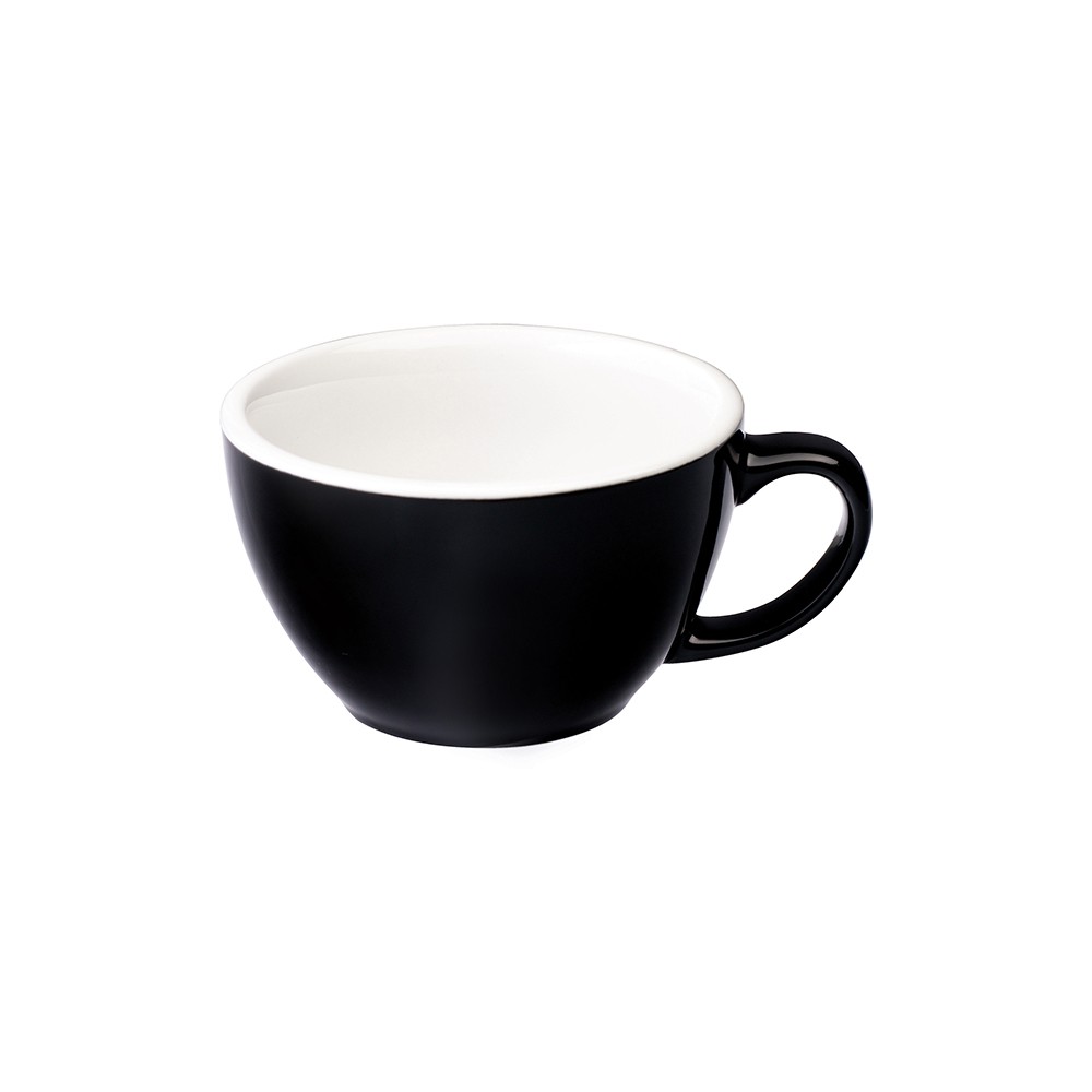 Чашка чайная «Эгг»; фарфор; 300мл; черный