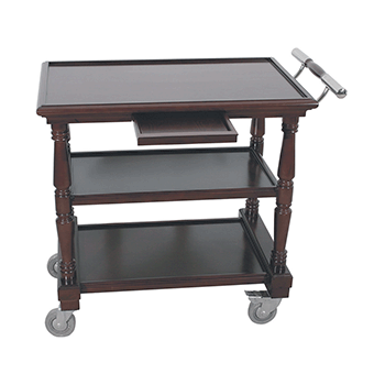 Тележка сервир. 3-х ярусн.; берёза; H=82, L=90, B=50см