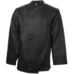 Куртка двубортная 40-42размер; твил; черный