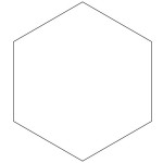 Резак «Шестиугольник»; пластик; L=63, B=63мм