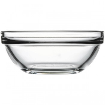 Икорница «Шефс»; стекло; 24мл; D=58мм; прозр.