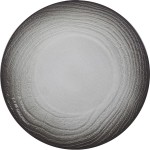 Тарелка «Свелл»; керамика; D=283, H=34мм; черный