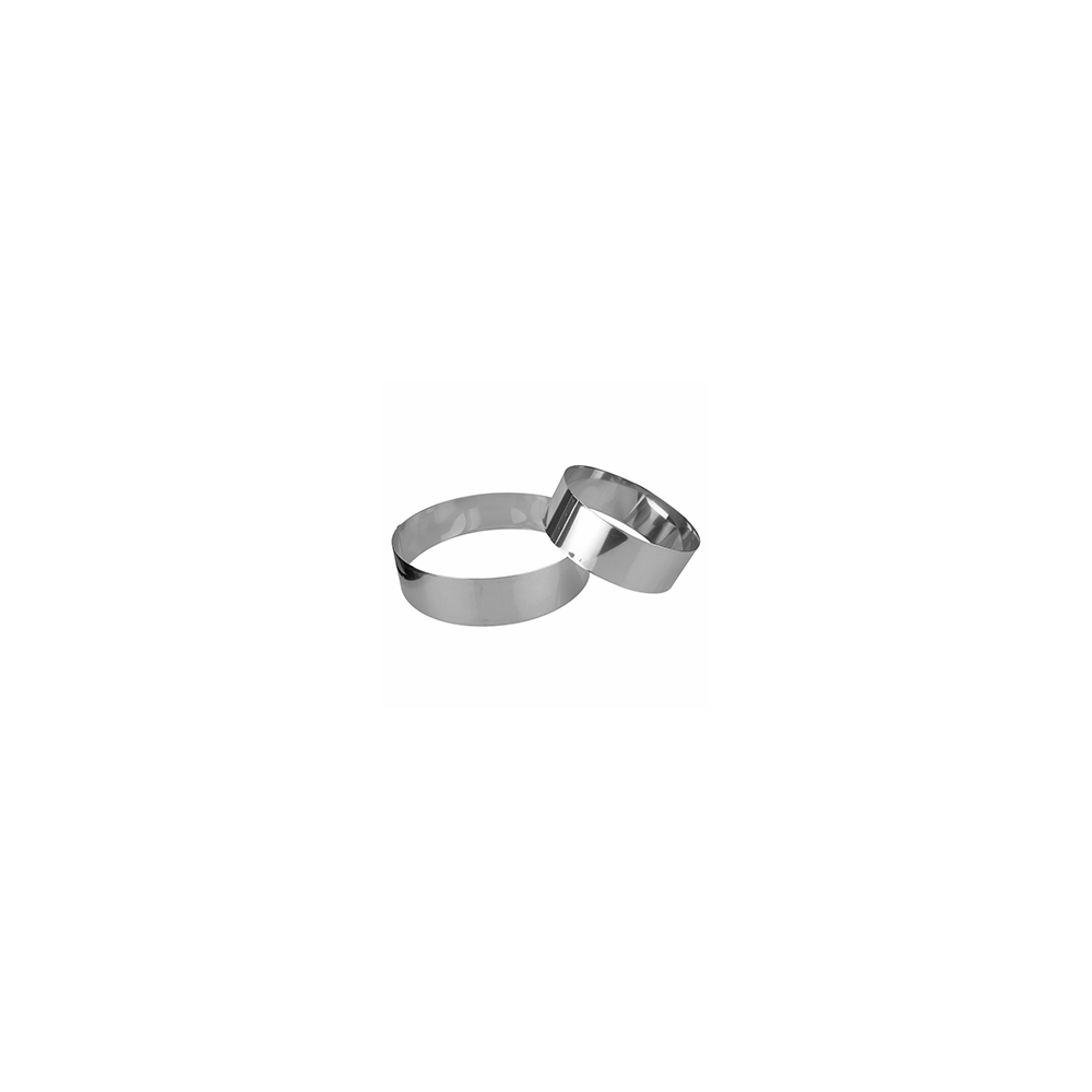 Кольцо кондитерское; сталь нерж.; D=18, H=6см
