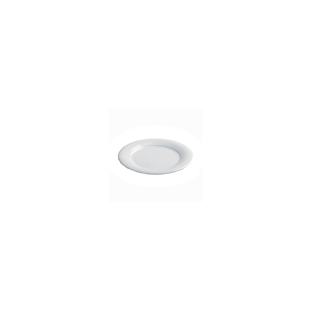Тарелка мелкая «Теорема»; фарфор; D=26см; белый