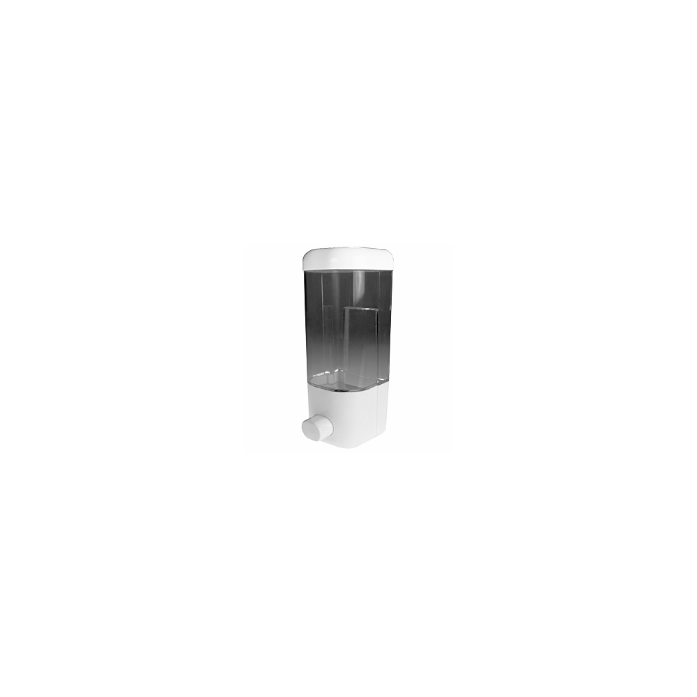 Диспенсер для жидкого мыла наливной; полипроп.; 0, 55л; D=95, H=220мм; белый