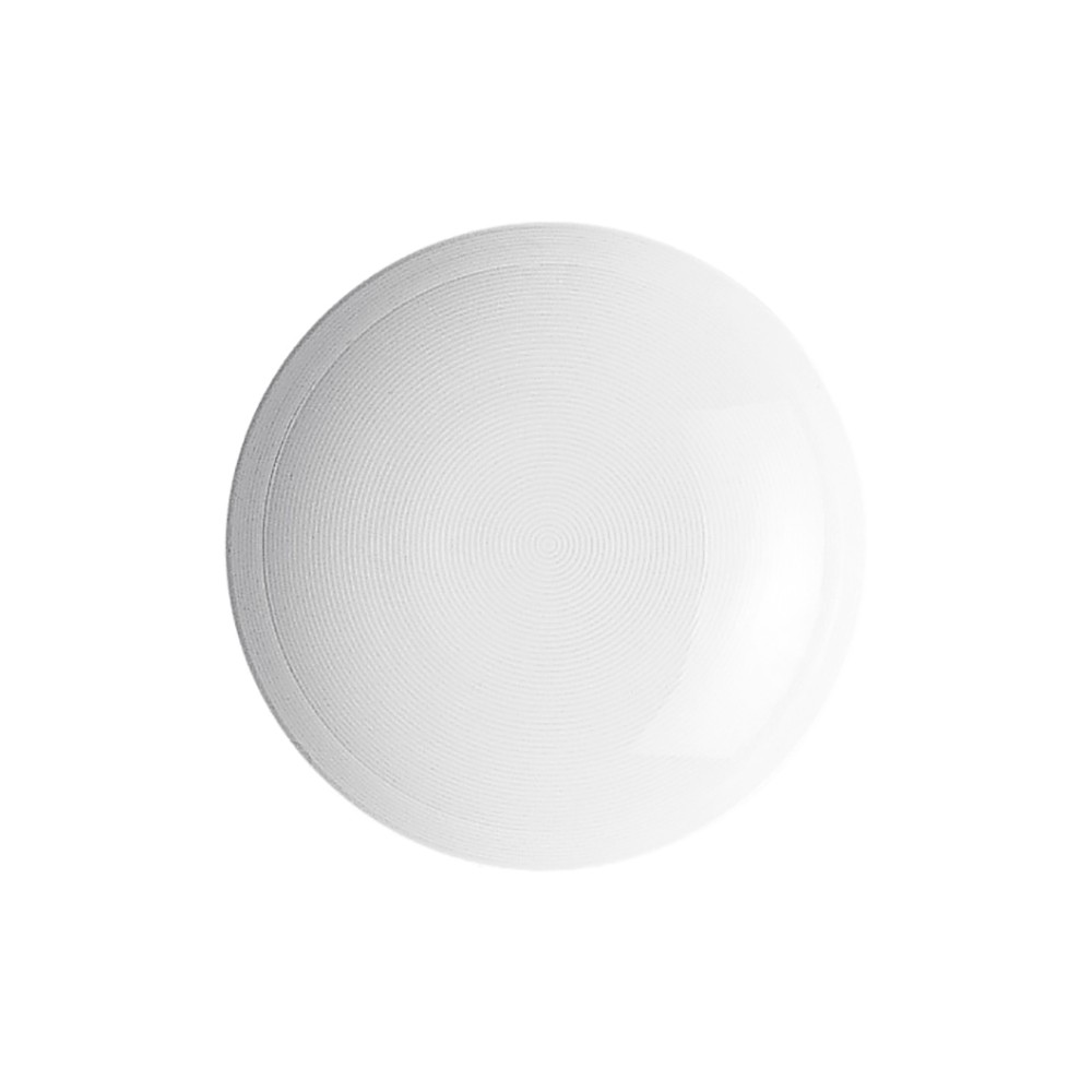 Тарелка глубокая «Лофт»; фарфор; D=24см; белый