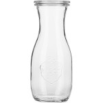 Бутылка с крышкой[6шт]; стекло; D=60, H=145мм; прозр.
