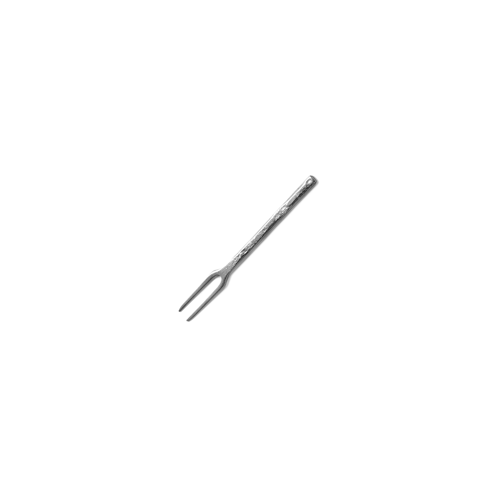 Вилка для улиток «Мерси»; сталь нерж.; L=140, B=14мм; серый