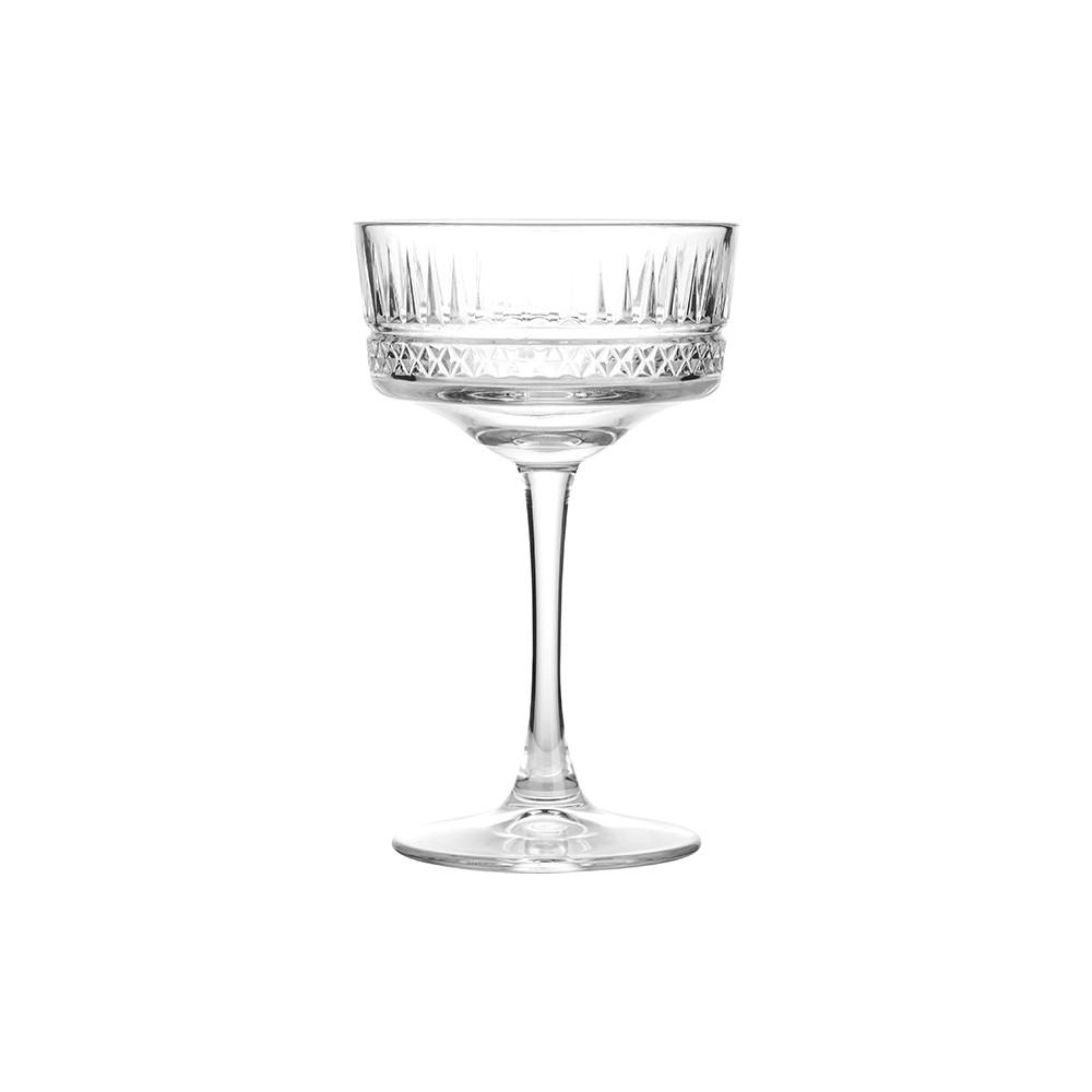 Шампанское-блюдце «Элизия»; стекло; 260мл; D=10, H=16, 5см; прозр.