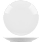 Тарелка мелкая «Универсал»; фарфор; D=24, H=3см; белый