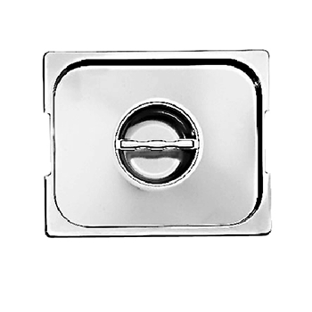 Крышка для гастроемкости (1/2); сталь нерж.