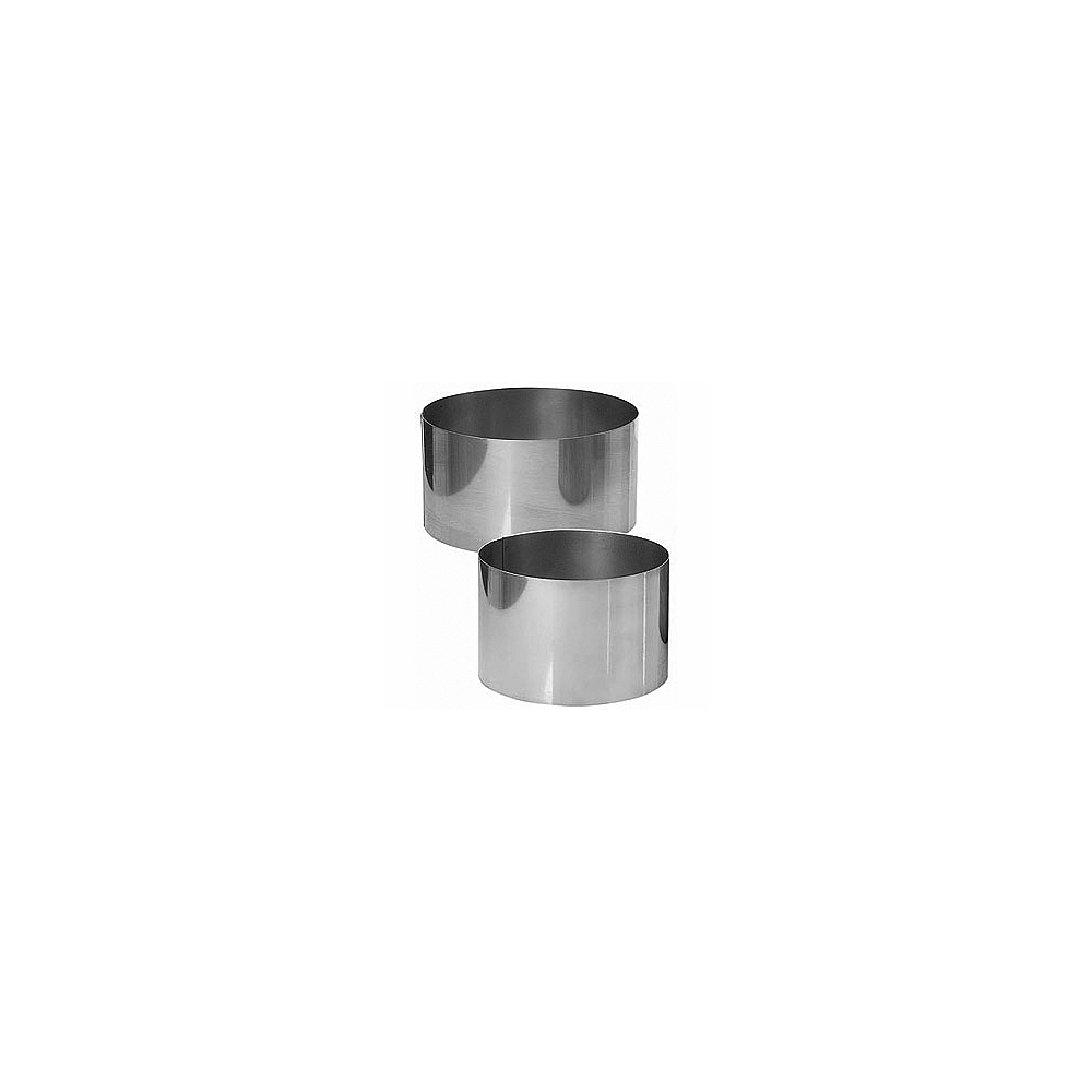 Кольцо кондитерское; сталь нерж.; D=24, H=12см