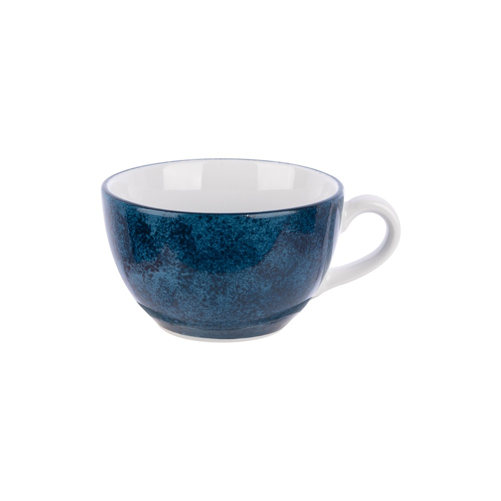 Чашка чайная «Аида»; фарфор; 280мл; синий