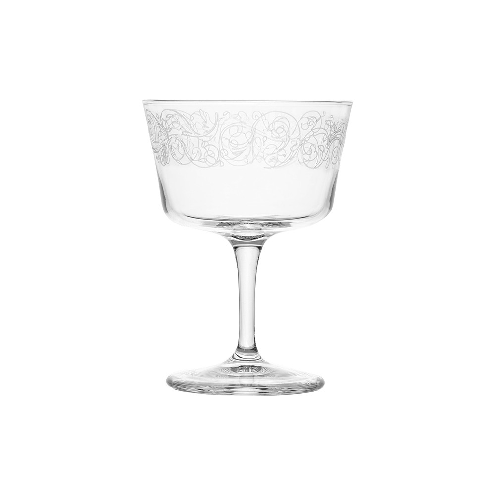 Шампанское-блюдце «Новеченто Либерти»; стекло; 220мл; D=90, H=124мм; прозр.