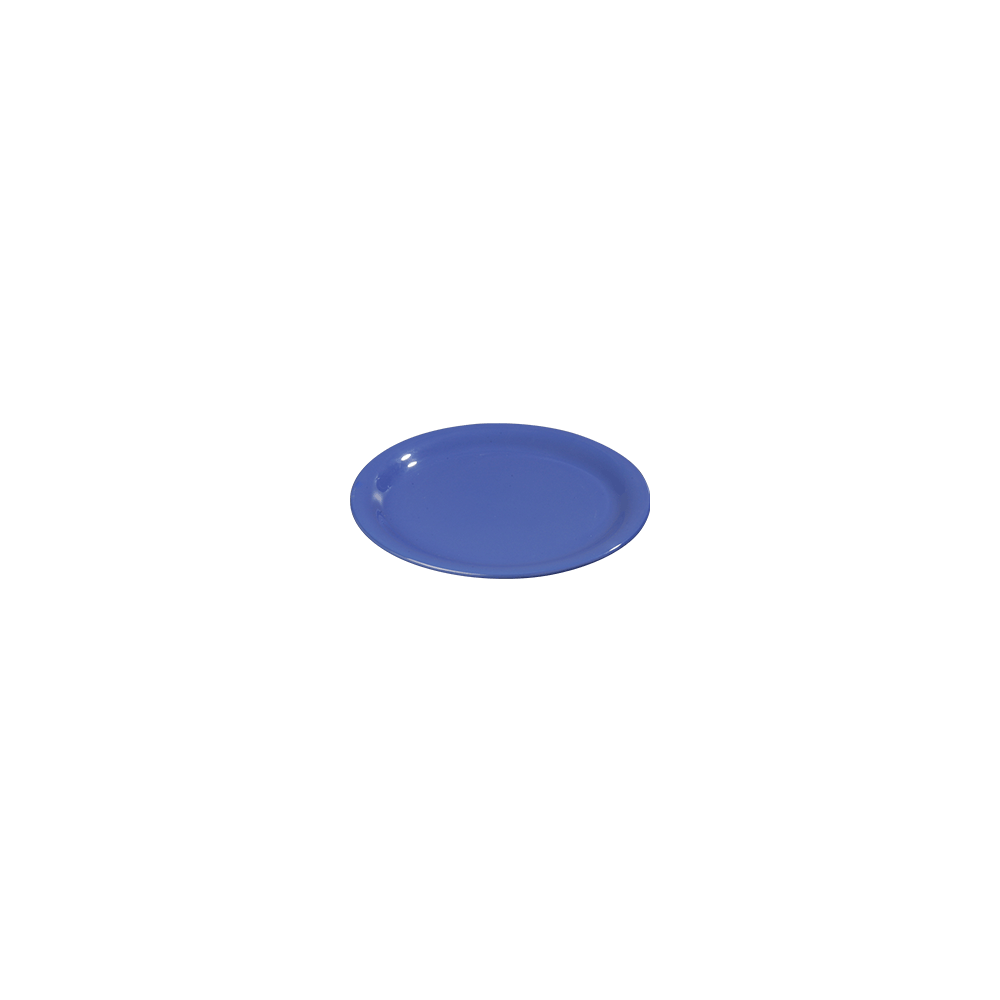 Тарелка; пластик; D=230, H=23мм; синий