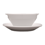 Чашка бульонная «Кашуб-хел»; фарфор; 300мл; D=115, H=60, B=140мм; белый