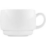 Чашка чайная «Интэнсити»; зеникс; 190мл; D=77, H=58мм; белый