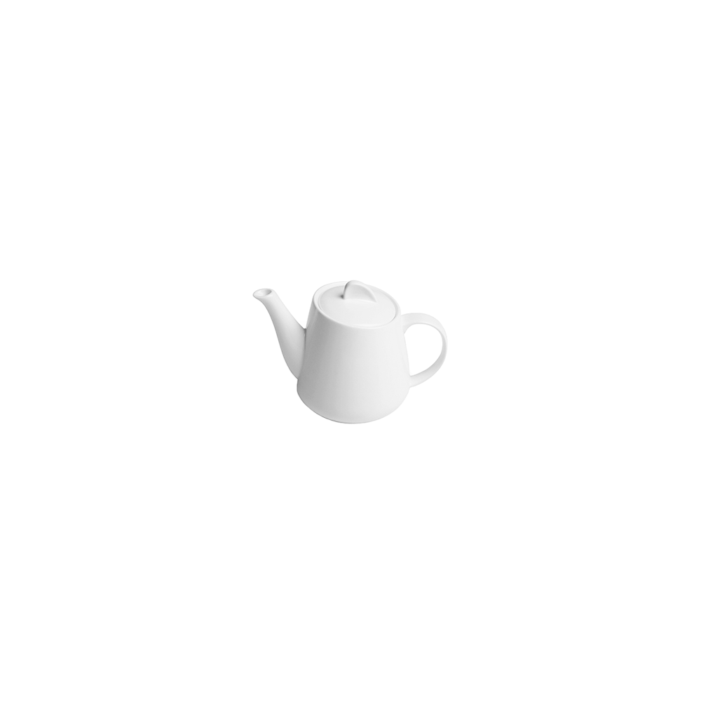 Чайник «Перла»; фарфор; 0, 5л; белый