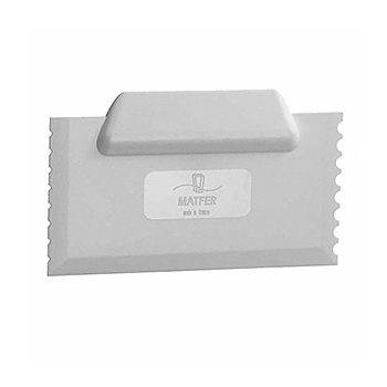 Шпатель для шоколада; абс-пластик; L=19, B=11, 5см