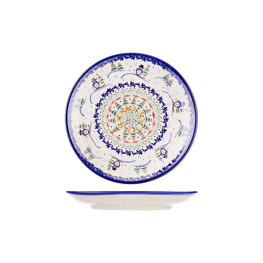 Тарелка для десерта «Нина»; керамика; D=19см